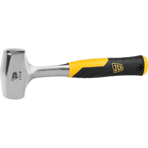 Кувалда JCB цельнокованая, двухкомпонентная виброгасящая рукоятка, 1130г