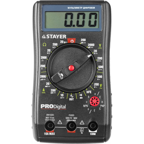 Мультиметр STAYER ″PROFESSIONAL″ PRO-Digital цифровой