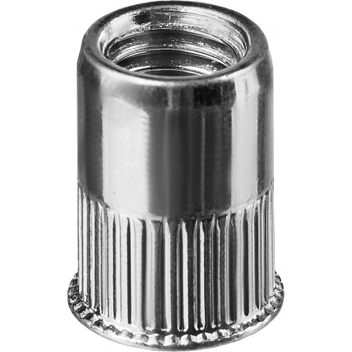 Резьбовые заклепки Nut-R, М10, 150 шт, стальные с насечками, уменьш. бортик, KRAFTOOL