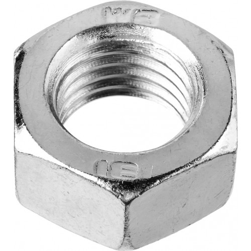 Гайка ГОСТ 5927-70, M16, 2 шт, кл. пр. 6, оцинкованная, ЗУБР
