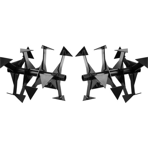 ЗУБР Ф-2, HEX 32, фрезы гусиные лапки для мотоблоков